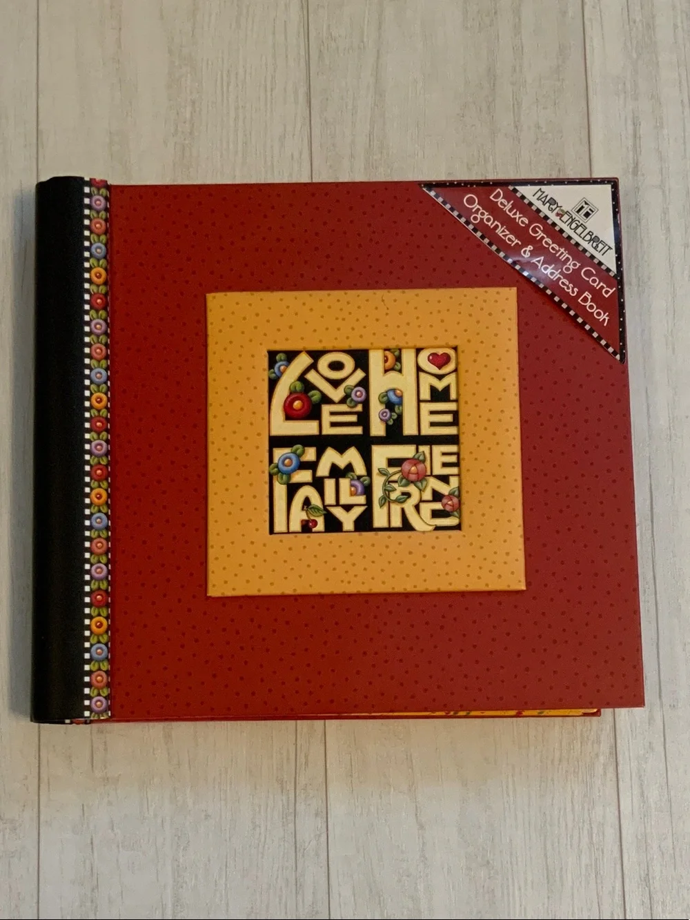 Mary Engelbreit Greeting Card Organizer & Address Book